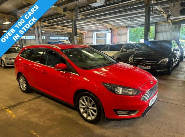 Ford Focus Estate Red