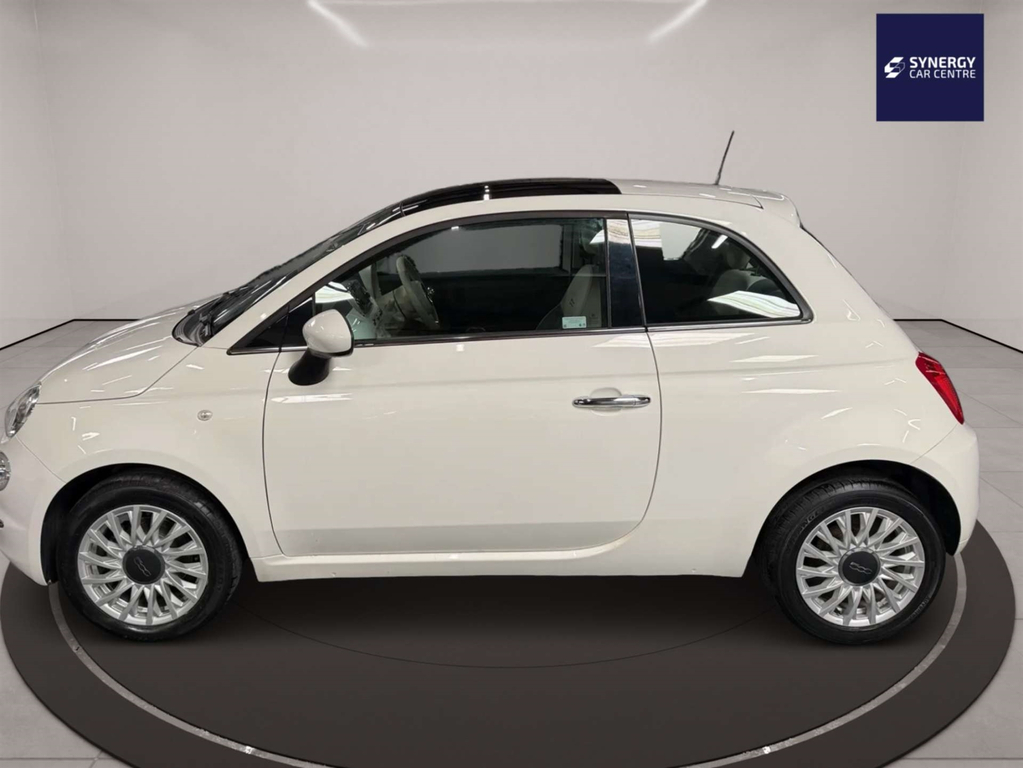 Fiat 500 Lounge White #6