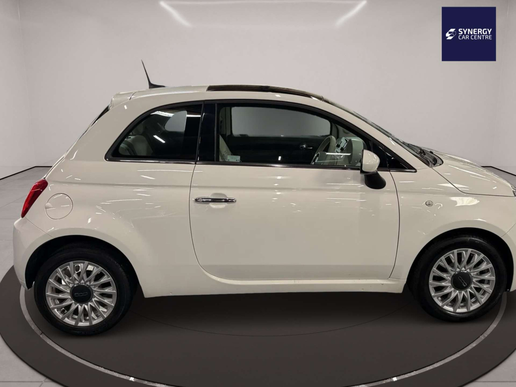 Fiat 500 Lounge White #3