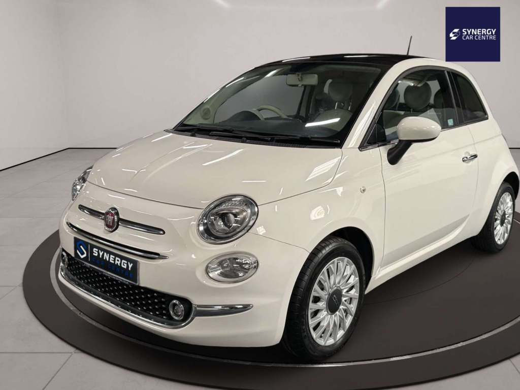 Fiat 500 Lounge White #2