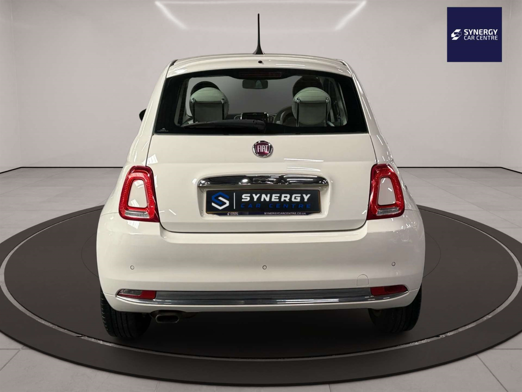 Fiat 500 Lounge White #5