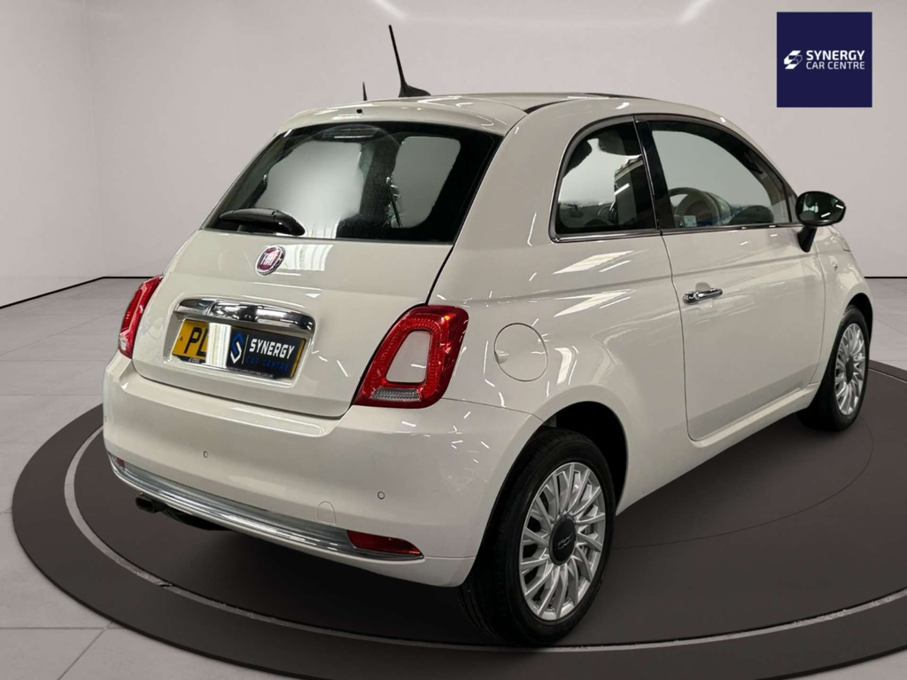 Fiat 500 Lounge White #4