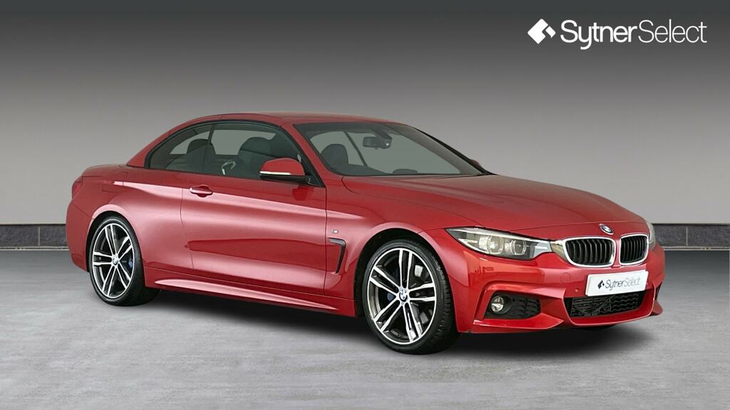 BMW 4 Series 420D 190 M Sport Professional Media Red