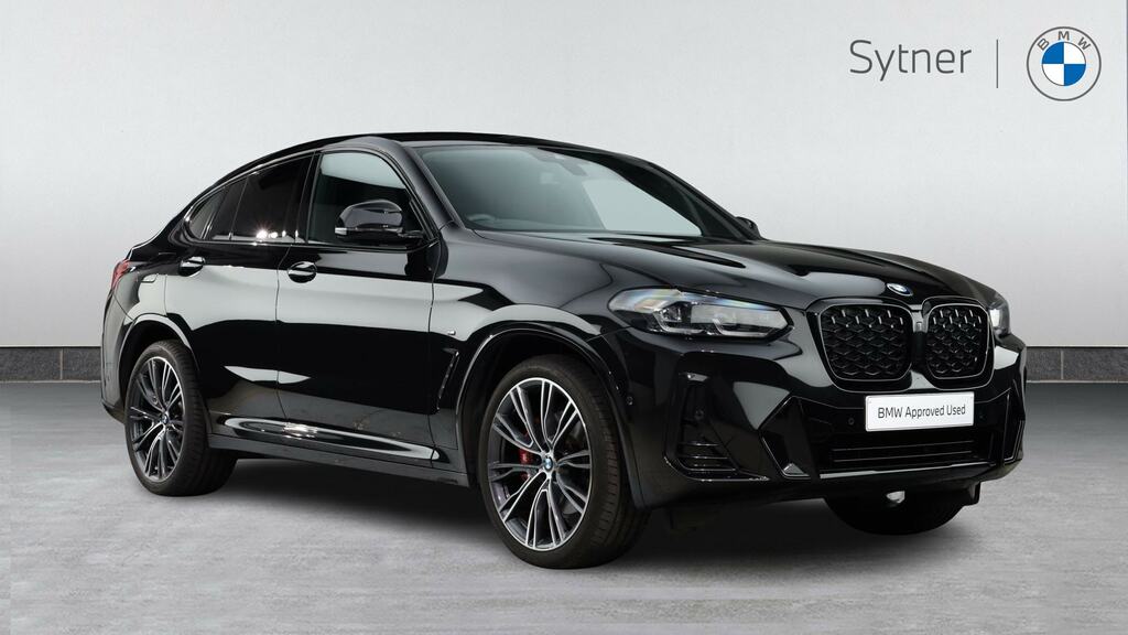 BMW X4 Xdrive20d Mht M Sport Step Techpro ET23KKC Black