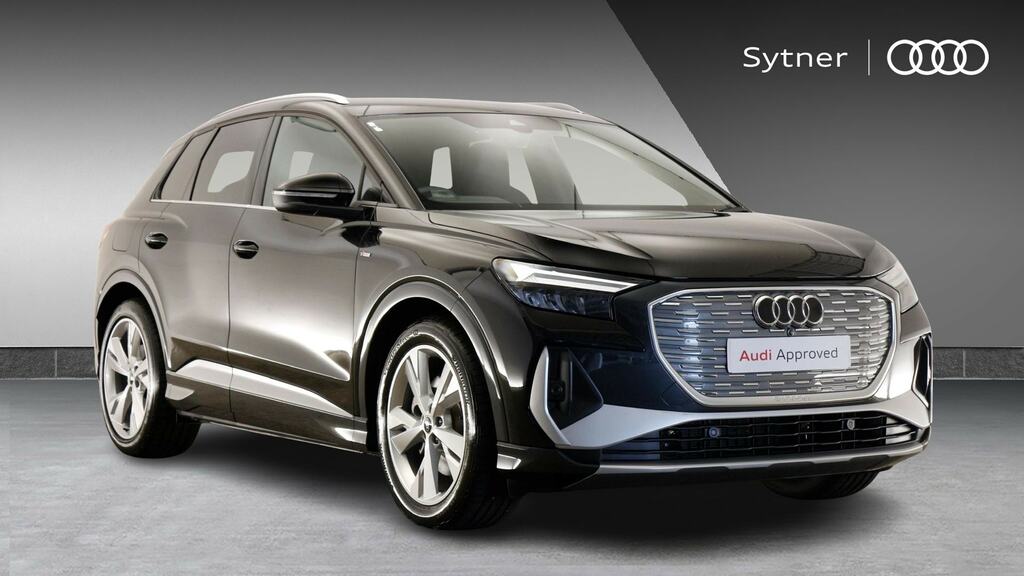 Audi Q4 E Tron 210Kw 45 82Kwh S Line Leather Black