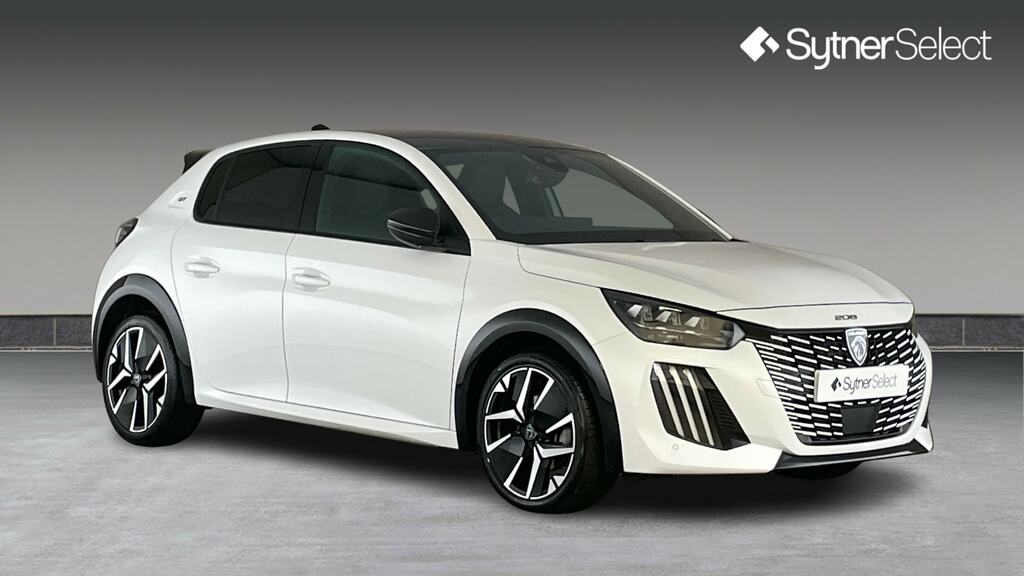 Peugeot 208 1.2 Hybrid 100 Gt E-dsc6 White