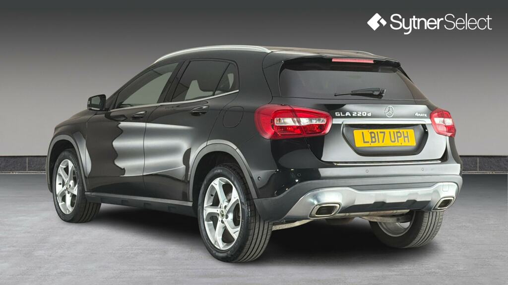 Mercedes-Benz GLA Class Gla 220D 4Matic Sport Executive LB17UPH Black #2