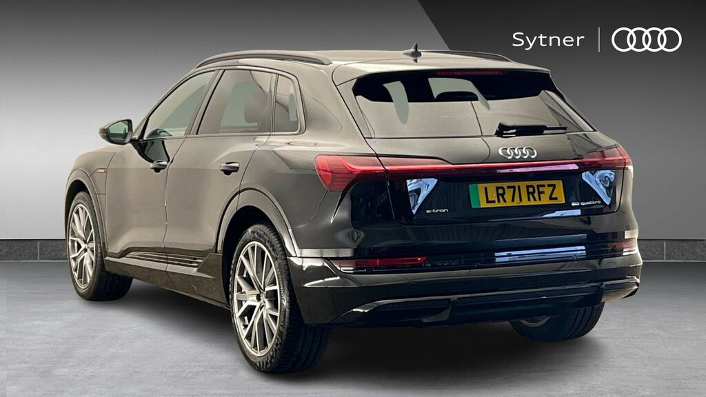 Audi E-tron 230Kw 50 Quattro 71Kwh Black Edition LR71RFZ Black #3