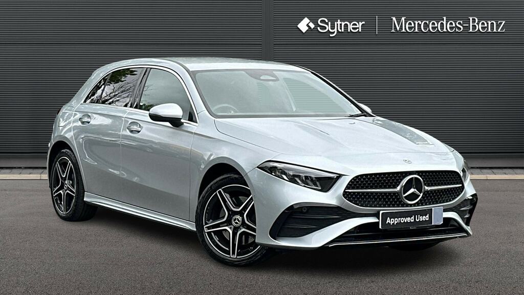 Mercedes-Benz A Class A250e Amg Line Executive KP26ZVW Silver