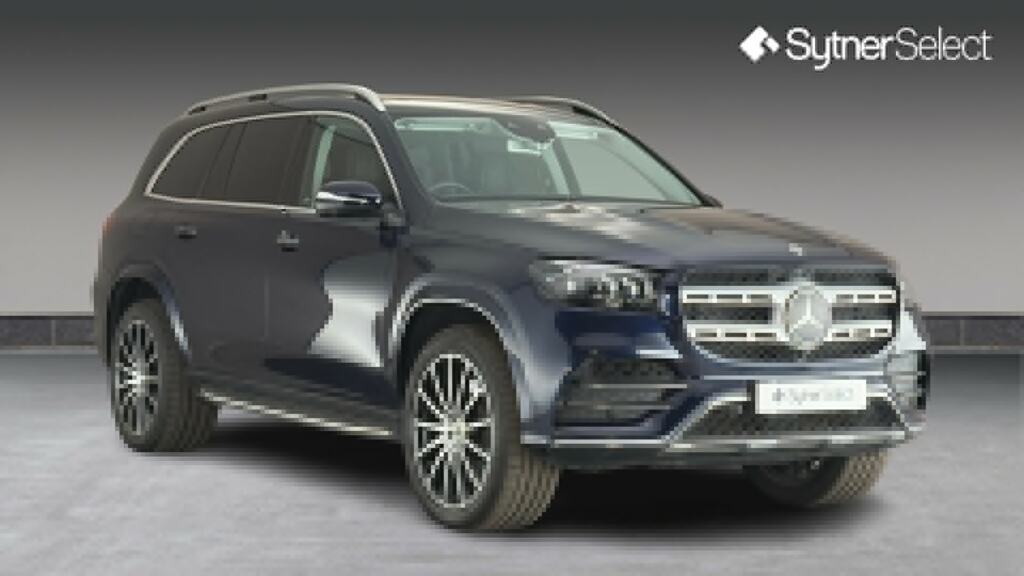Mercedes-Benz GLS Class Gls 400D 4Matic Amg Line Premium 9G-tronic Blue