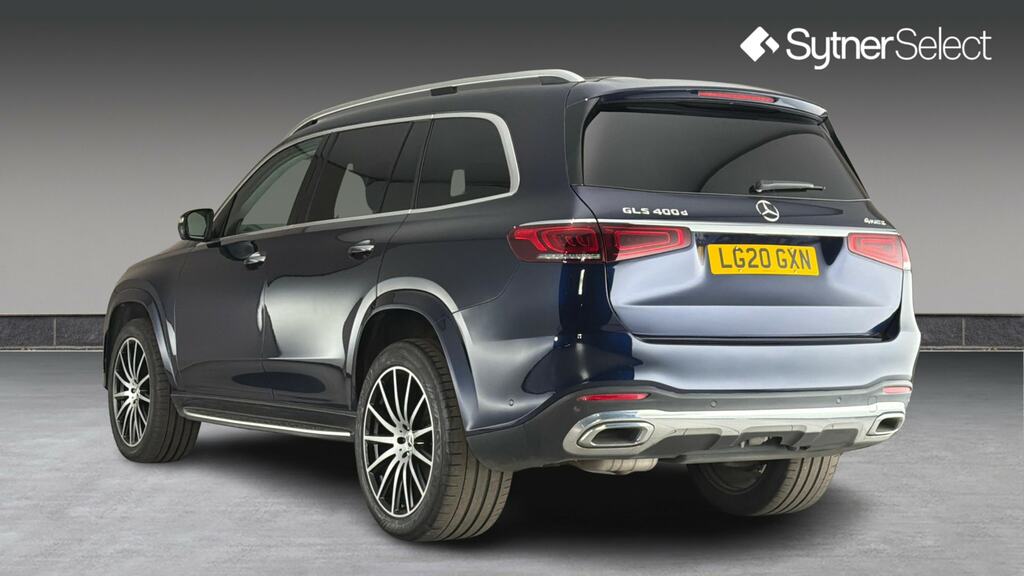Mercedes-Benz GLS Class Gls 400D 4Matic Amg Line Premium 9G-tronic Blue #2