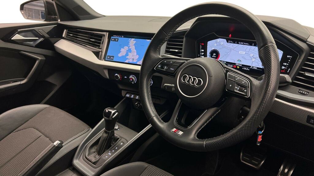 Audi A1 30 Tfsi 110 S Line S Tronic Tech Pack GL22YFH Black #6
