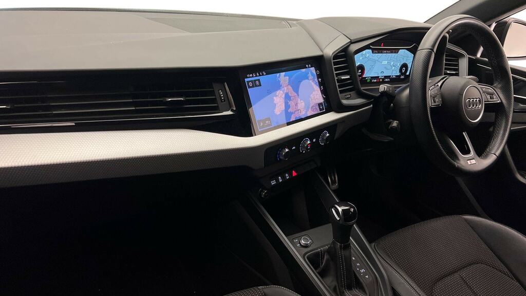 Audi A1 30 Tfsi 110 S Line S Tronic Tech Pack GL22YFH Black #2