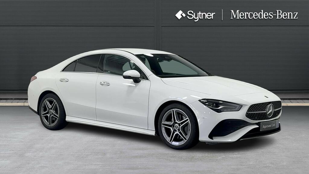 Mercedes-Benz CLA Class Cla 220D Amg Line Executive Tip White