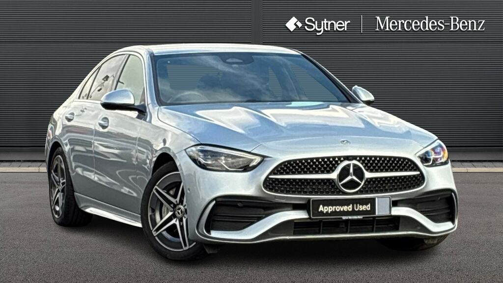 Mercedes-Benz C Class C200 Amg Line 9G-tronic Silver
