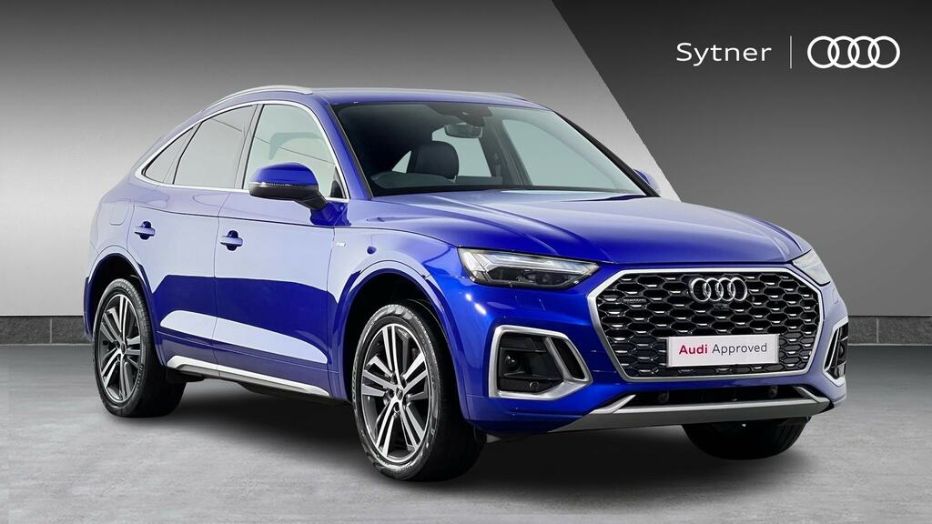 Audi Q5 50 Tfsi E Quattro S Line S Tronic Cs Blue