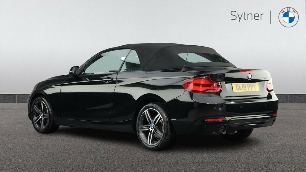 BMW 2 Series 218D Sport Nav DL18PPY Black #3