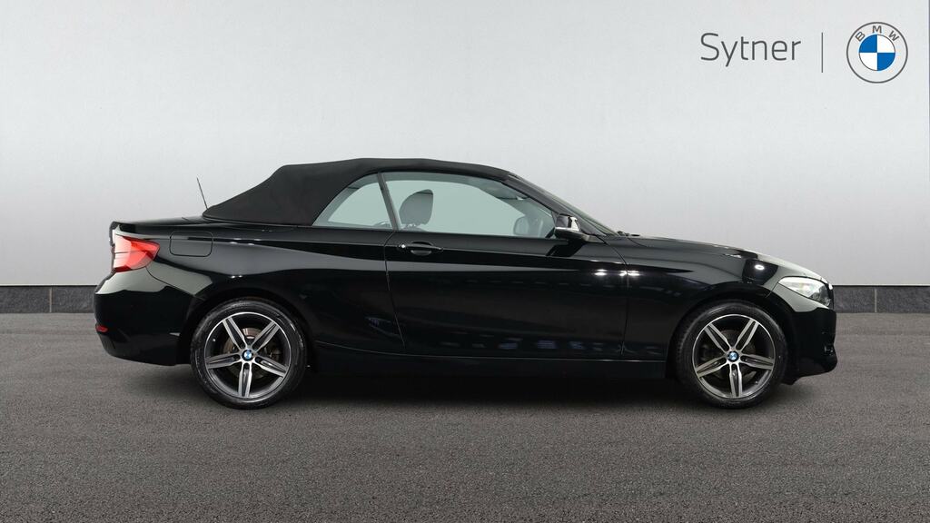 BMW 2 Series 218D Sport Nav DL18PPY Black #5