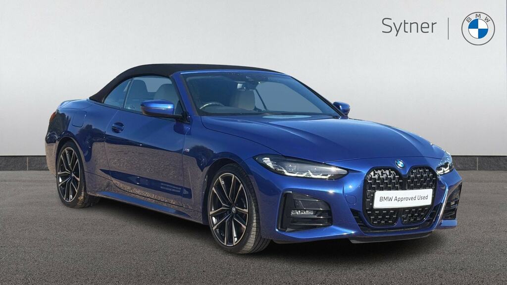 BMW 4 Series 430D Mht M Sport Step Pro Pack Blue