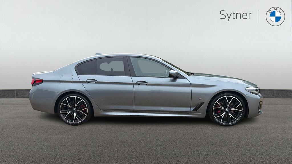 BMW 5 Series 520D Mht M Sport Step GX22NDE Blue #3