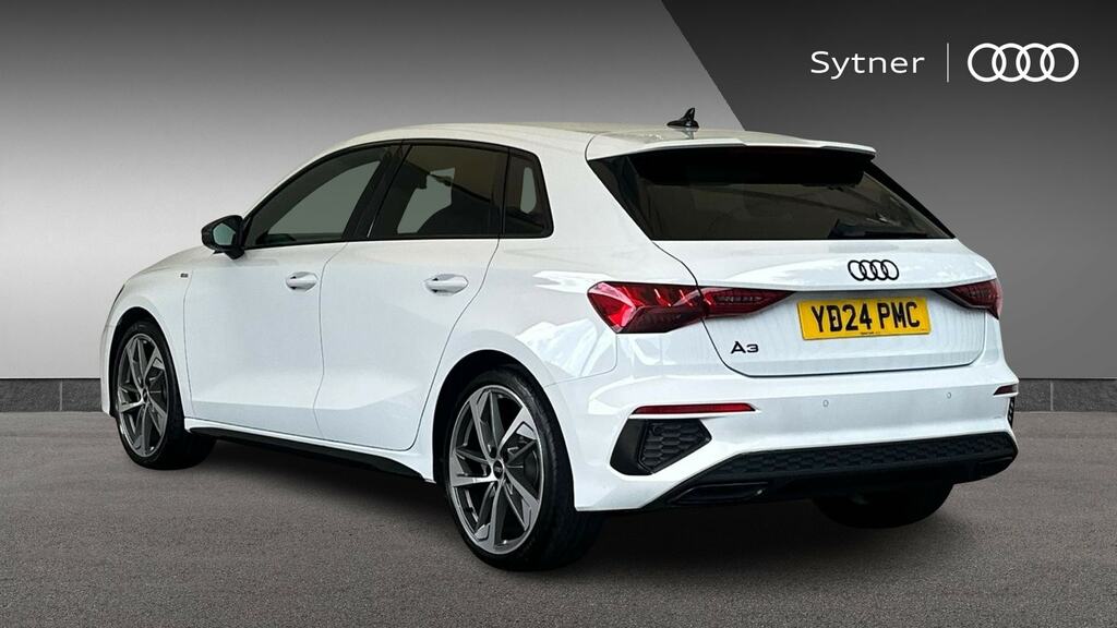 Audi A3 35 Tfsi S Line S Tronic YD24PMC White #3
