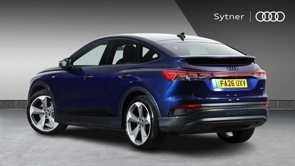 Audi Q4 E Tron 250Kw 55 Qtro 82Kwh Black Ed Tech Pro FA26UXV Blue #3
