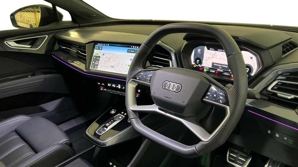 Audi Q4 E Tron 250Kw 55 Qtro 82Kwh Black Ed Tech Pro FA26UXV Blue #6