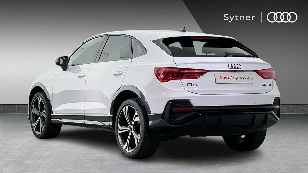 Audi Q3 35 Tfsi Black Edition S Tronic Tech Pack PJ24CMK White #3
