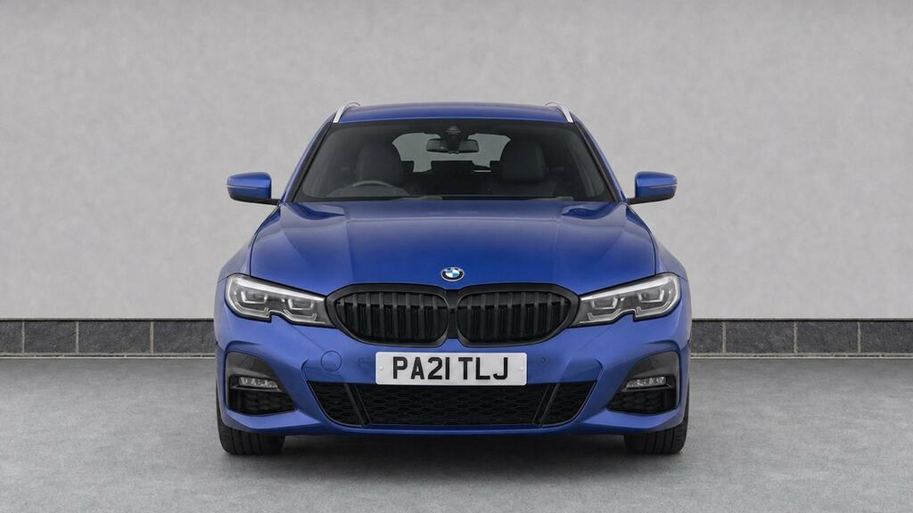 BMW 3 Series 330D Mht M Sport Step PA21TLJ Blue #5