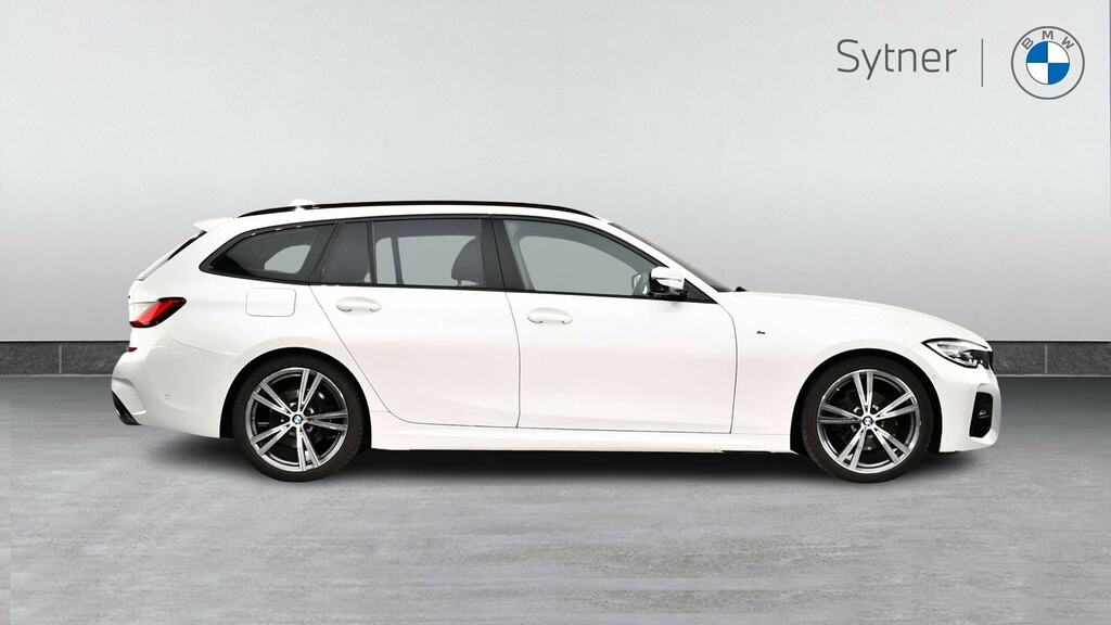BMW 3 Series 320D Xdrive M Sport Step Tech Pack LC69MKZ White #3