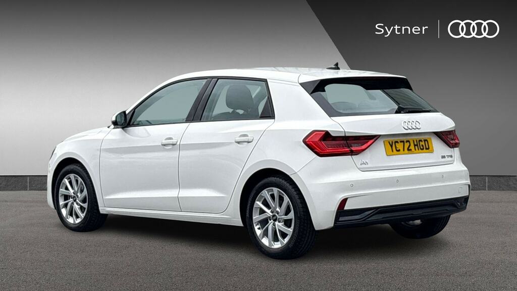 Audi A1 25 Tfsi Sport YC72HGD White #3
