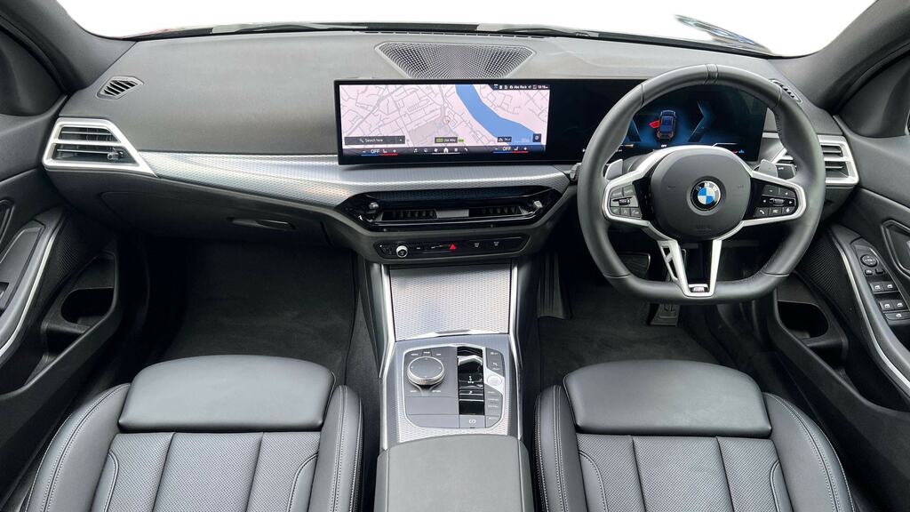 BMW 3 Series 320I M Sport Step YJ75VTB Black #4