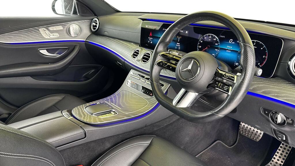 Mercedes-Benz E Class E220d Amg Line Night Edition Prem 9G-tronic VA70TWM White #3
