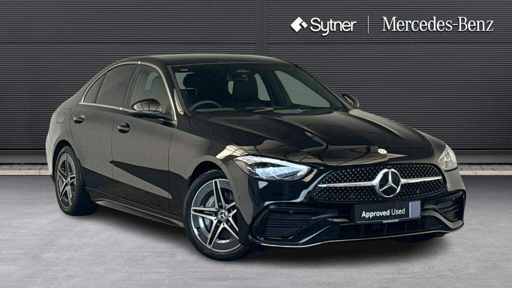 Mercedes-Benz C Class C200 Amg Line 9G-tronic Black