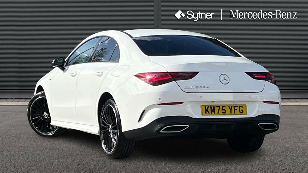 Mercedes-Benz CLA Class Cla 250E Amg Line Premium Plus Tip KM75YFG White #2