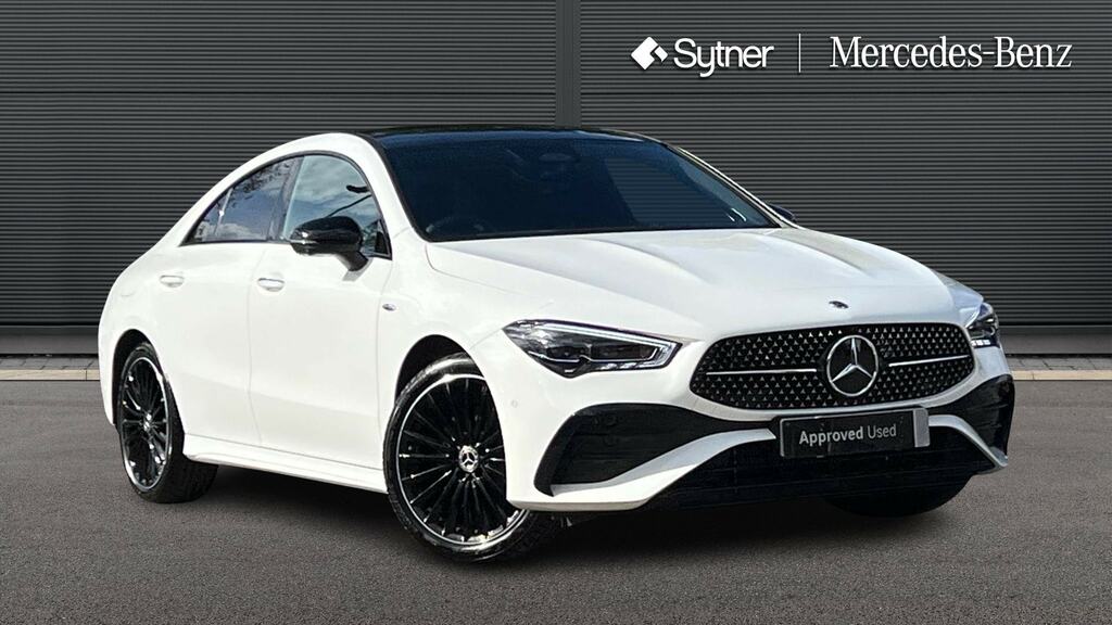Mercedes-Benz CLA Class Cla 250E Amg Line Premium Plus Tip White