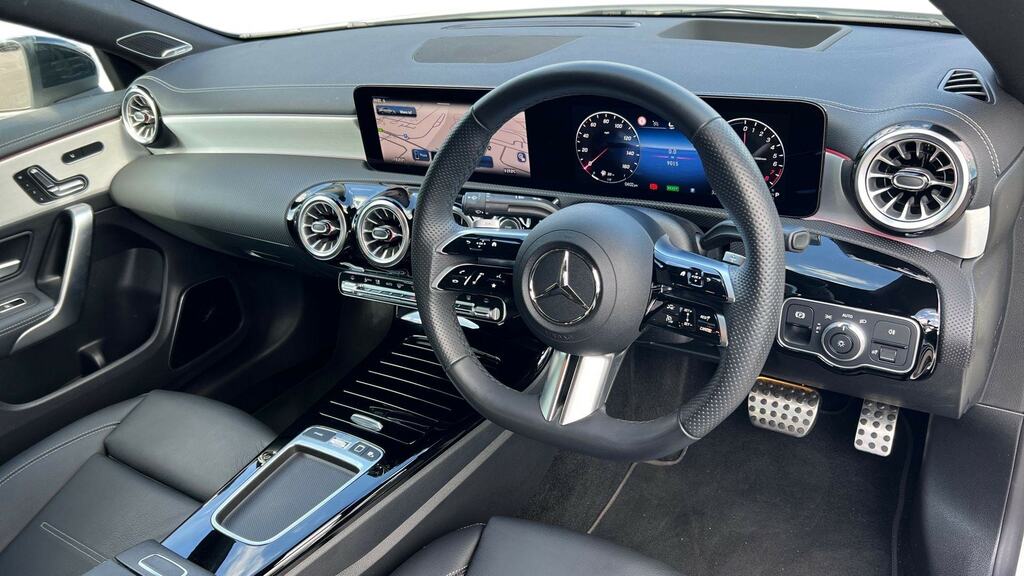 Mercedes-Benz CLA Class Cla 250E Amg Line Premium Plus Tip KM75YFG White #3