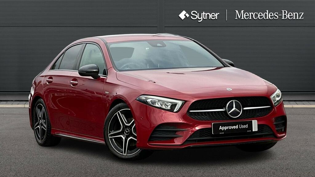 Mercedes-Benz A Class A200 Amg Line Premium Edition Red