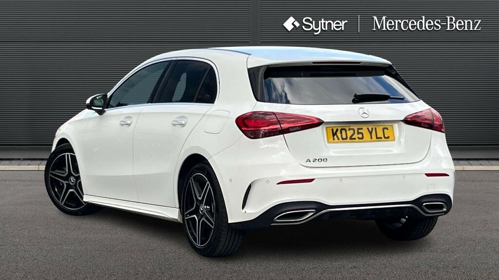 Mercedes-Benz A Class A200 Amg Line Executive KO25YLC White #2