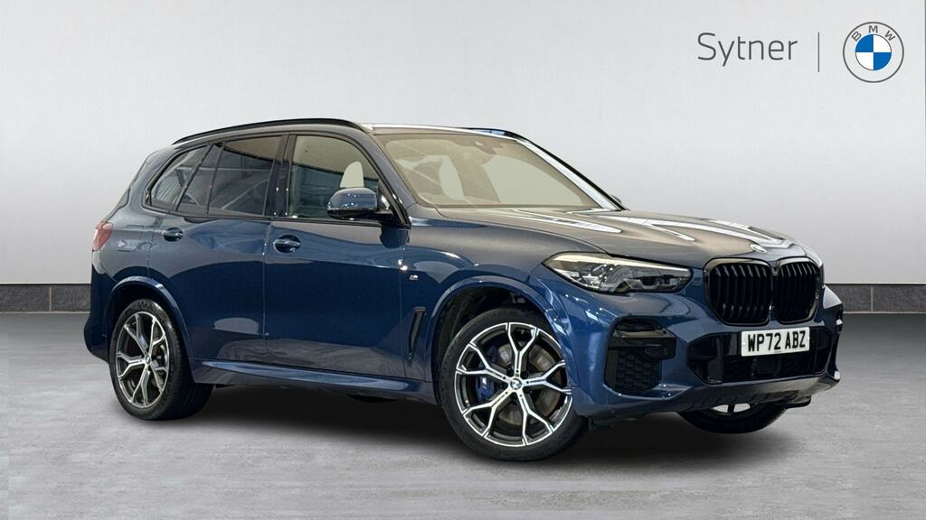 BMW X5 Xdrive40d Mht M Sport Techplus Pack WP72ABZ Blue
