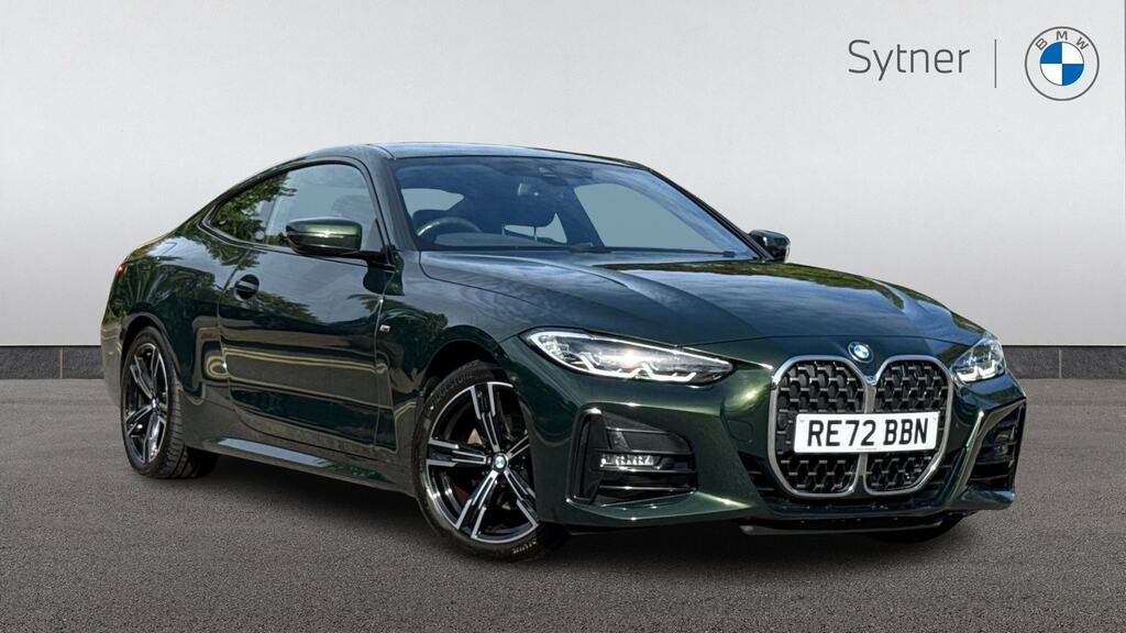 BMW 4 Series Gran Coupe 420I M Sport Step Green