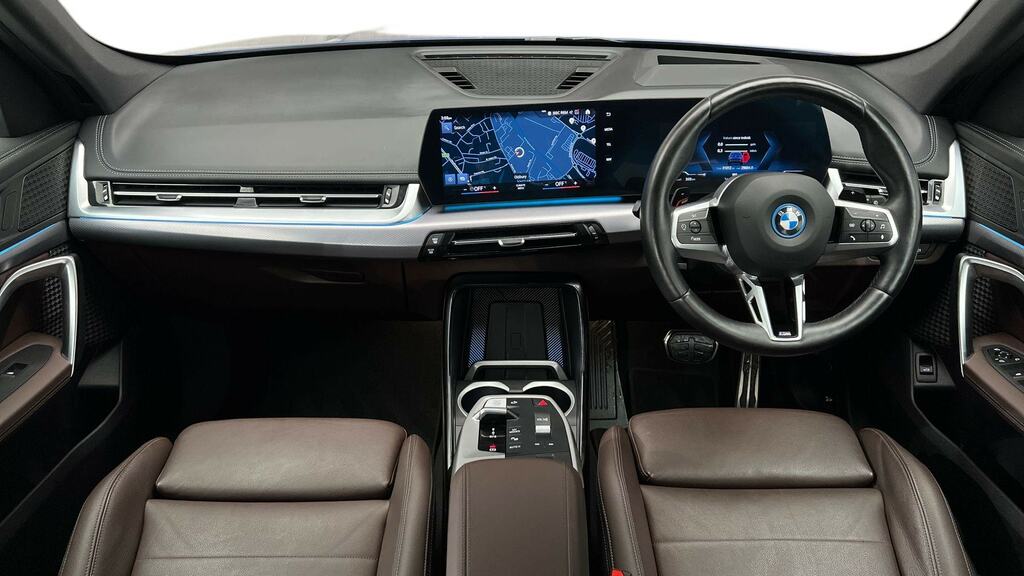 BMW X1 Xdrive 25E M Sport Tech Plus Pack Step HK23RWN Blue #4