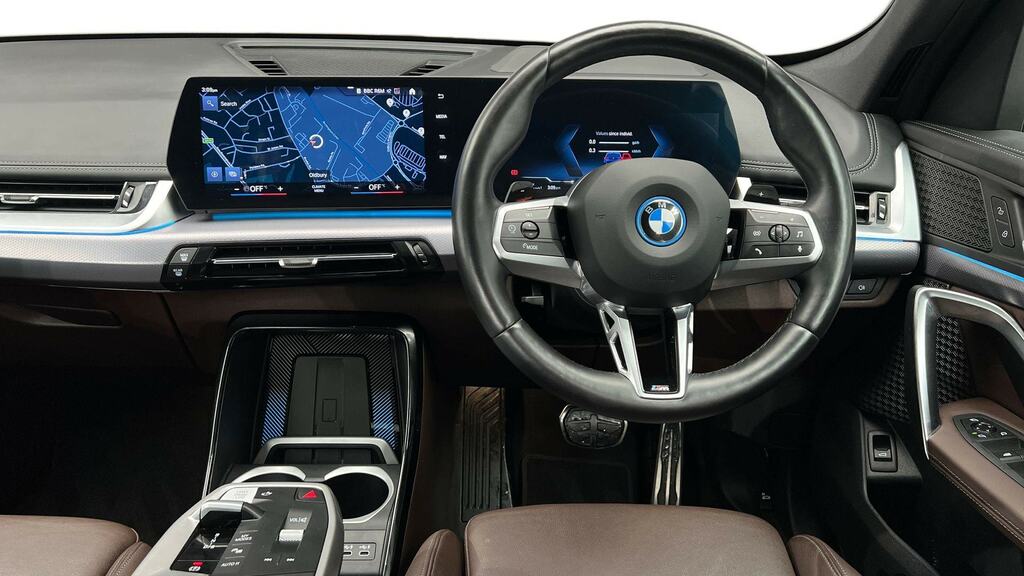 BMW X1 Xdrive 25E M Sport Tech Plus Pack Step HK23RWN Blue #5