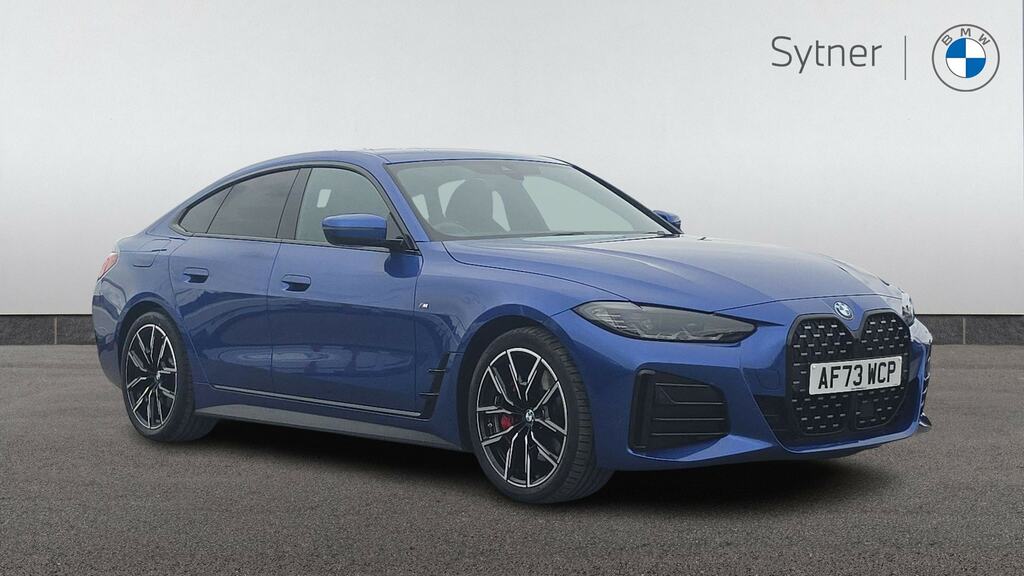 BMW 4 Series Gran Coupe 420I M Sport Step Tech Pack Blue