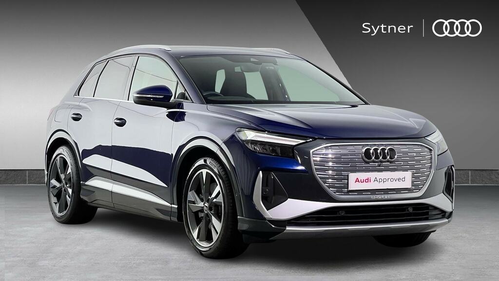 Audi Q4 E Tron 150Kw 40 82Kwh S Line Cstech Pack Blue