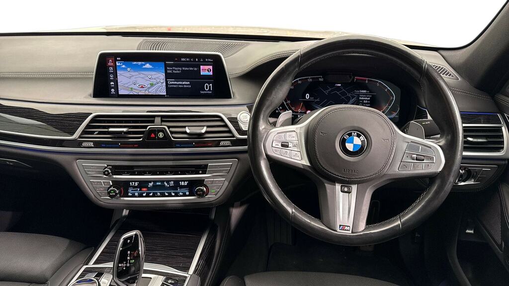 BMW 7 Series 750I Xdrive M Sport White #5