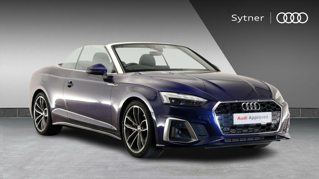 Audi A5 40 Tfsi 204 S Line S Tronic LS21BHW Blue #2