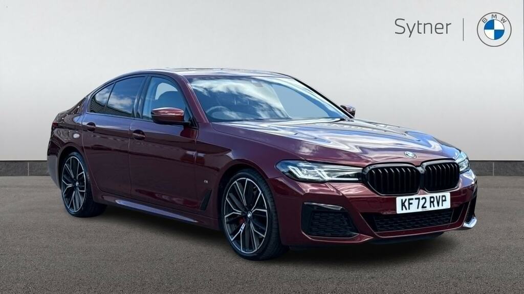 BMW 5 Series 520D Xdrive Mht M Sport Step Pro Pack Red