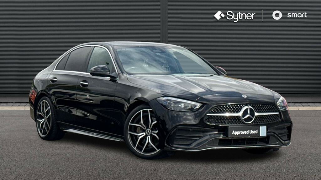 Mercedes-Benz C Class C300d Amg Line Premium Plus 9G-tronic Black