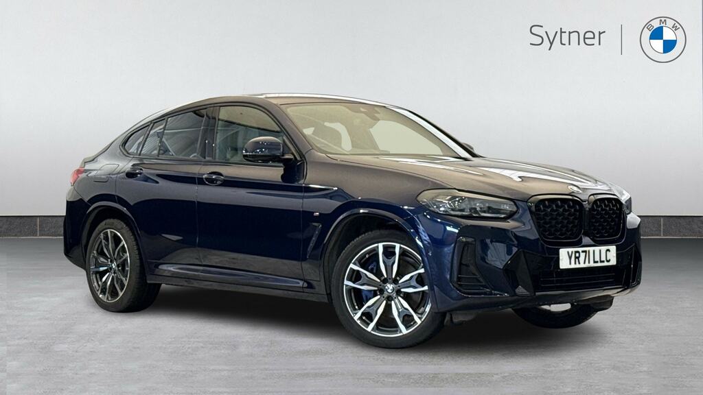 BMW X4 Xdrive20d Mht M Sport Step Pro Pack YR71LLC Blue